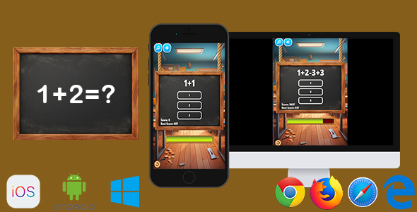 1+2=? - HTML5 Game