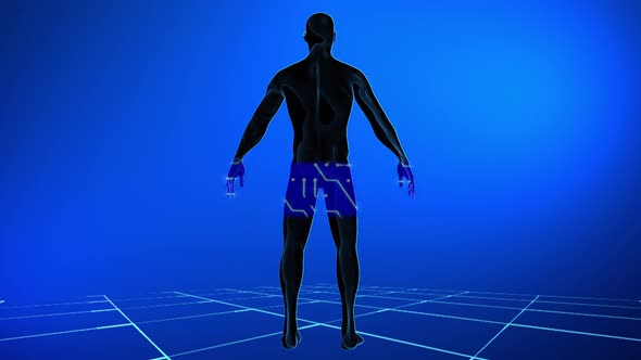 Artificial Intelligence Human Body Scan