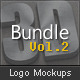 Logo Mockups Vol.2 Bundle - GraphicRiver Item for Sale
