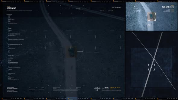 Tracking the Movement of the Car. X Ray scan. Gathering Target Information.