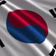 Ultra-realistic South Korean Flag - 4K Waving Loop - VideoHive Item for Sale