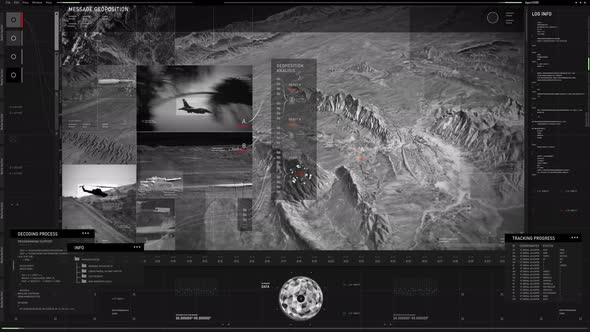 Military Data Technology Analyzing Enemy Geolocation Via Surveillance Network
