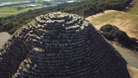 Aerial View Of The Royal Mausoleum Of Mauretania, Algeria