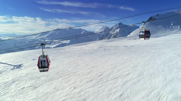 Gandola Lift Ski Resort