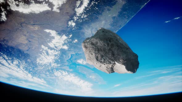 Dangerous Asteroid Approaching Planet Earth alt