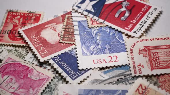 Old Postal Stamps 