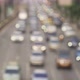 Bokeh. Blurry background of crowd of busy cars with traffic jam in rush hour on highway road - VideoHive Item for Sale