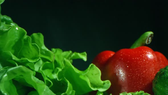 Still Life Of Fresh Vegetables