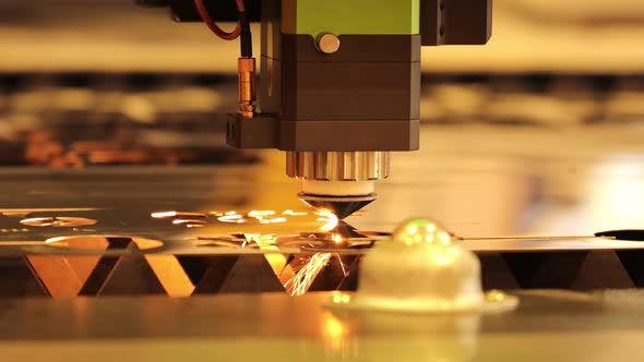 CNC Laser Cutting of Metal, Modern Industrial Technology