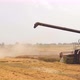 Unloading Grains Into Truck By Unloading Auger - VideoHive Item for Sale