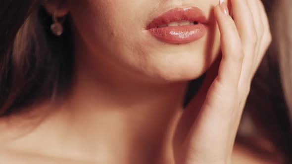 Lips Makeup Beauty Trends Woman Mouth Lipstick