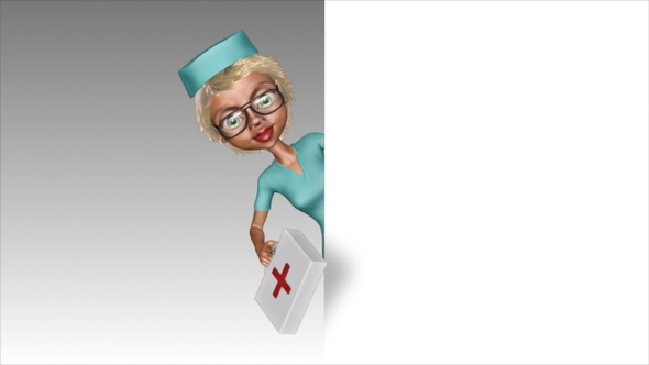 Cartoon Nurse - Ads Show 2