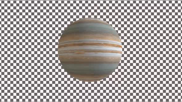 Planet Jupiter With Alpha V1