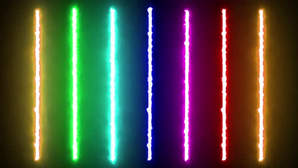 Saber Lights - Flickering lights background for Led wall - Donivisuals