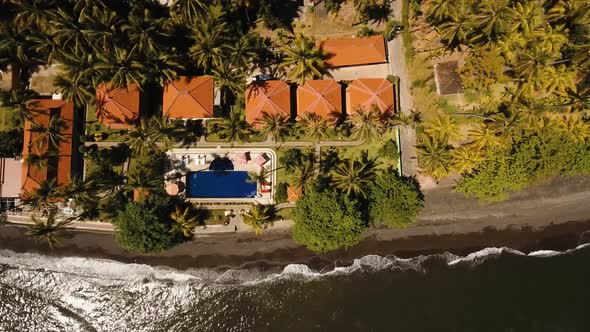 Hotel with Pool on the Sea Coast Bali
