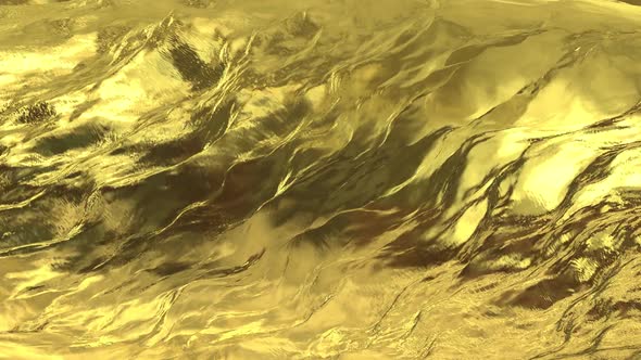 Gold Liquid Background