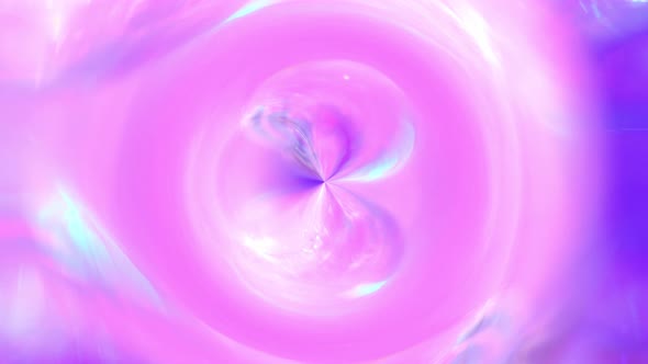 Ring circle center vortex. Soft pink purple teal colors blurry gradient. Lens flare