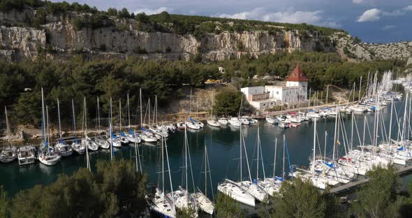 the Port Miou creek, Cassis, Provence, France