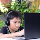 The Boy playing game online om smart phone. - VideoHive Item for Sale