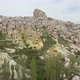 View of Cave Houses in Rock Formation at Ortahisar. Cappadocia - VideoHive Item for Sale
