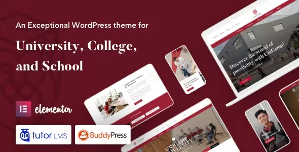 Unicamp - University and College WordPress Theme