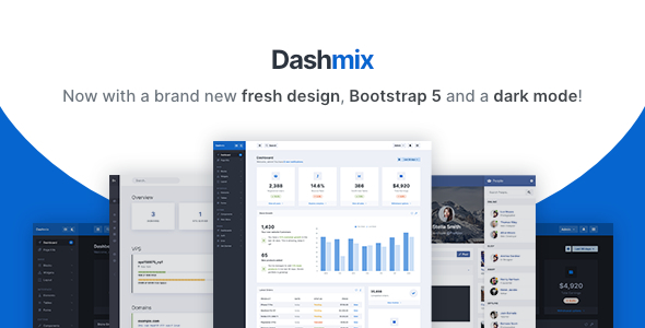 Dashmix - Bootstrap 5 Admin Dashboard Template & Laravel 11 Starter Kit