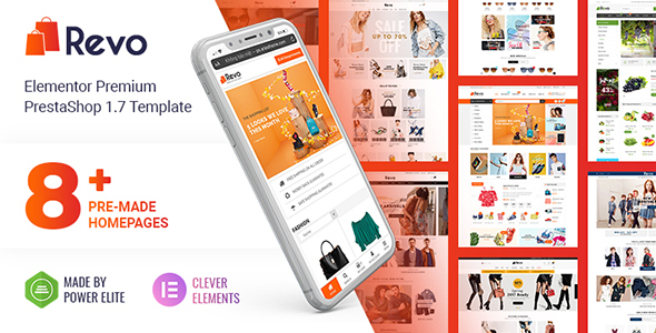 Revo - Elementor Premium Responsive PrestaShop Theme