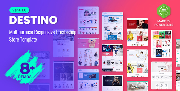 Destino - Digital/Fashion Store PrestaShop 1.7.x Theme