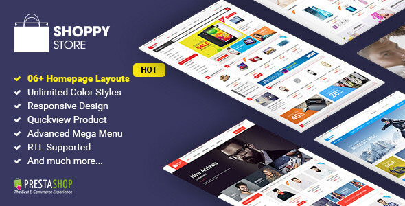 Shoppy Store - Responsive PrestaShop Theme