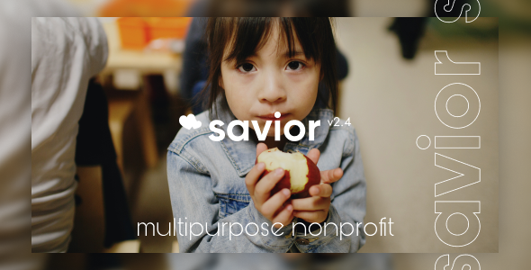 Savior - Charity & Nonprofit WordPress Theme