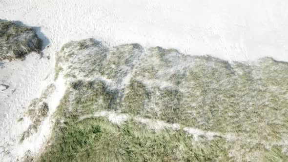 Aerial View of the Sondervig Beach in Denmark - Europe