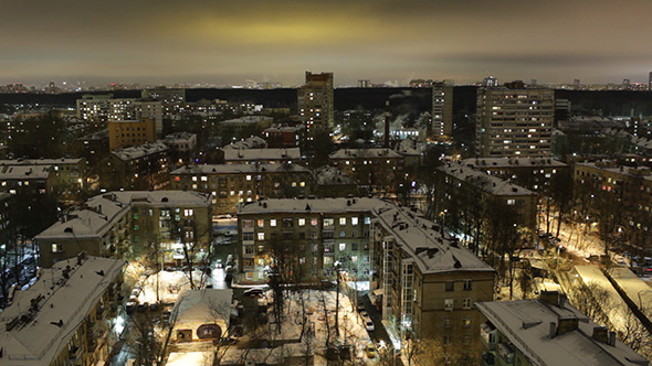 City Time Lapse at Night