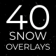 40 Snow Overlays | Premiere Pro - VideoHive Item for Sale