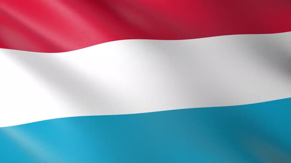 Flag of The Luxembourg