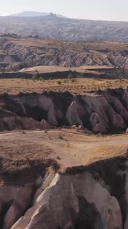 Cappadocia Landscape Aerial View