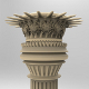Column Aggressive Style - 3DOcean Item for Sale