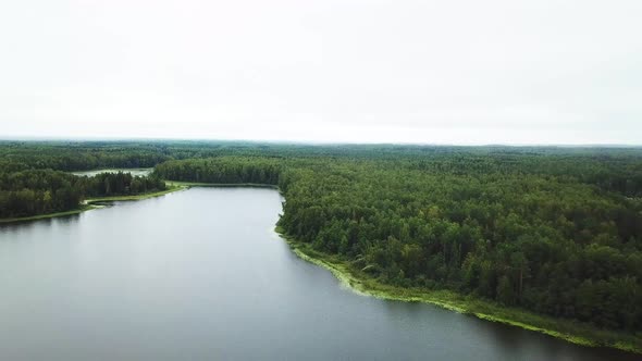 Lake Vyshedskoe And Ovsyanka River 03