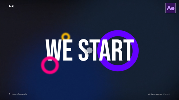 Stylish Modern Typography \ AE alt