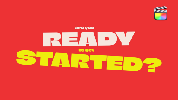 Colorful Simple Text Titles / Fcpx alt