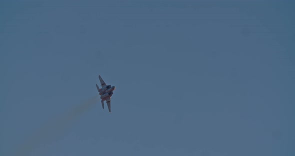 Israeli Air Force fighters during a dogfight practice