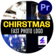 Christmas Fast Photo Logo - VideoHive Item for Sale
