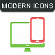 Modern Technologies Icons - GraphicRiver Item for Sale