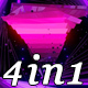 Neon Pink Pulse (4in1) - VideoHive Item for Sale