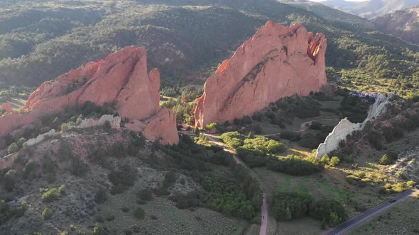 Garden Of The Gods Sunset