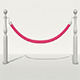 Rope Barrier - 3DOcean Item for Sale
