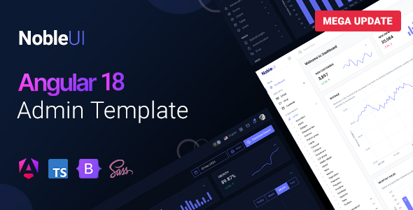 NobleUI - Angular 18 Admin Template