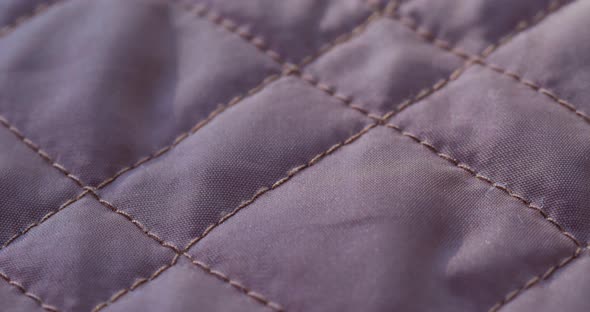 Purple Fabric Closeup