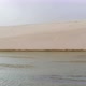 Golden desert sands with a river of water - VideoHive Item for Sale
