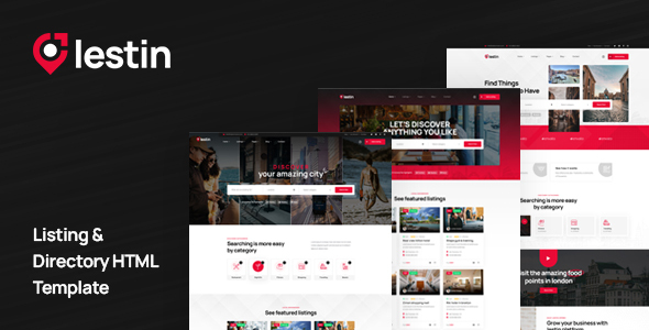 Lestin – Listings & Directory HTML Template – 0 Sold!