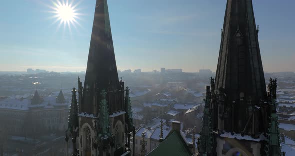 Panorama of the City of Lviv